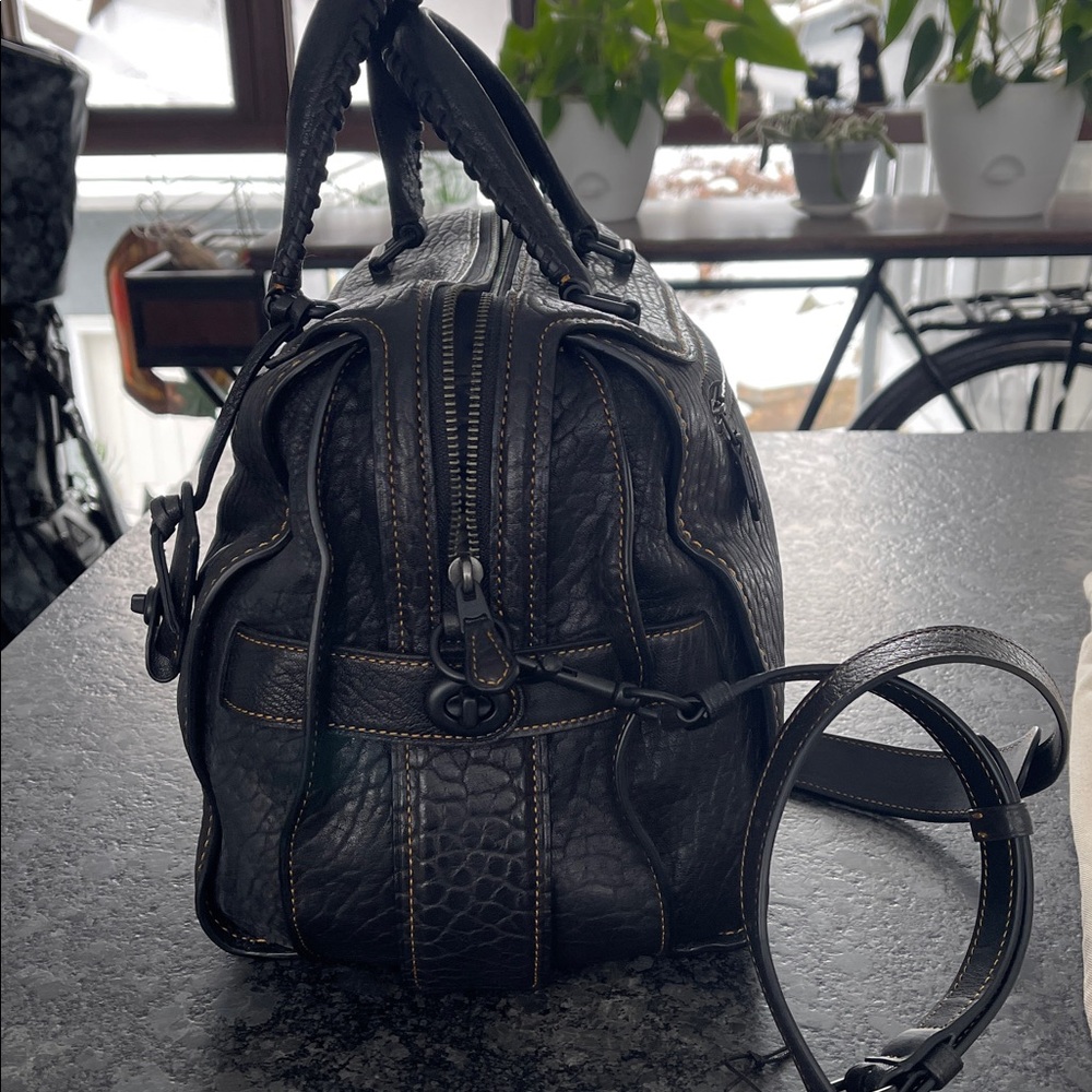 COACH 1941 Ace Satchel 28 Glovetanned Nappa Pebbled Leather 38223 BNWT - Picture 3 of 12